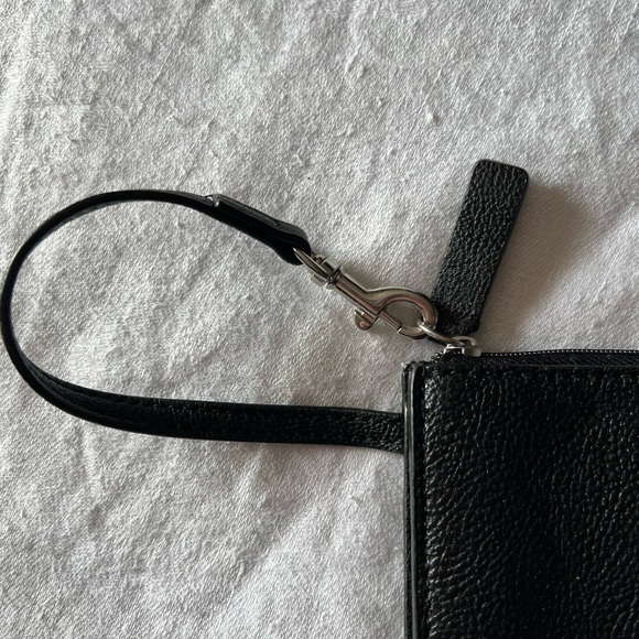 Calvin Klein Black Wallet Wristlet Sleek Minimalist Design - Picture 3 of 5